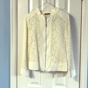 Stunning White Lace Top